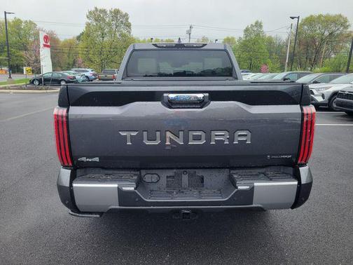 Magnetic Gray Metallic 2025 Toyota Tundra Hybrid Capstone