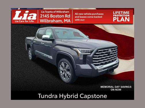 Magnetic Gray Metallic 2025 Toyota Tundra Hybrid Capstone
