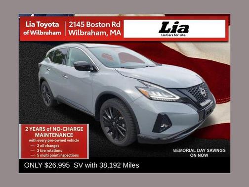 Boulder Gray Pearl 2023 Nissan Murano SV Intelligent AWD