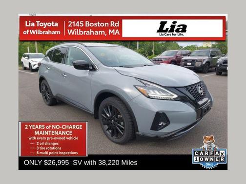 Boulder Gray Pearl 2023 Nissan Murano SV Intelligent AWD