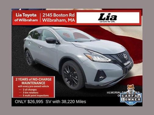 Boulder Gray Pearl 2023 Nissan Murano SV Intelligent AWD