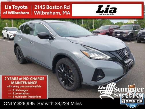 Boulder Gray Pearl 2023 Nissan Murano SV Intelligent AWD