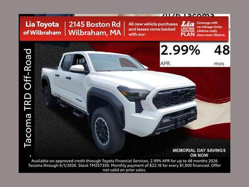 Ice Cap 2026 Toyota Tacoma TRD Off-Road