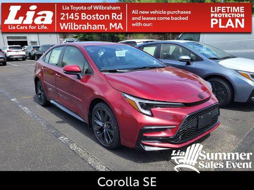 Ruby Flare Pearl 2026 Toyota Corolla SE