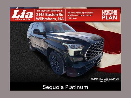 Midnight Black Metallic 2026 Toyota Sequoia Platinum