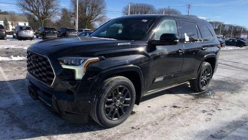 Midnight Black Metallic 2026 Toyota Sequoia Platinum