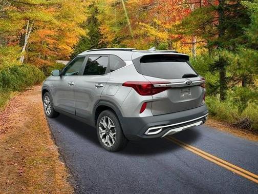Steel Gray 2021 Kia Seltos EX