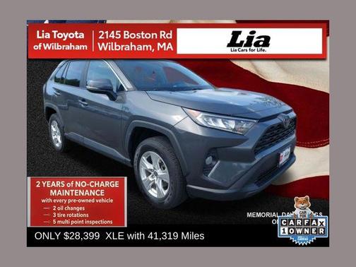Magnetic Gray Metallic 2021 Toyota RAV4 XLE