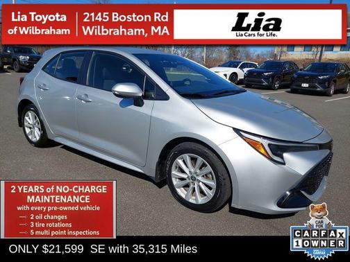 Classic Silver Metallic 2023 Toyota Corolla SE