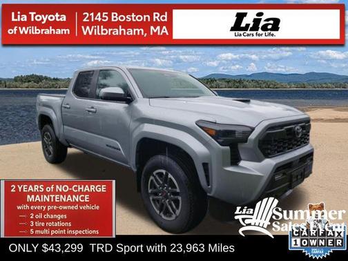Celestial Silver Metallic 2024 Toyota Tacoma TRD Sport