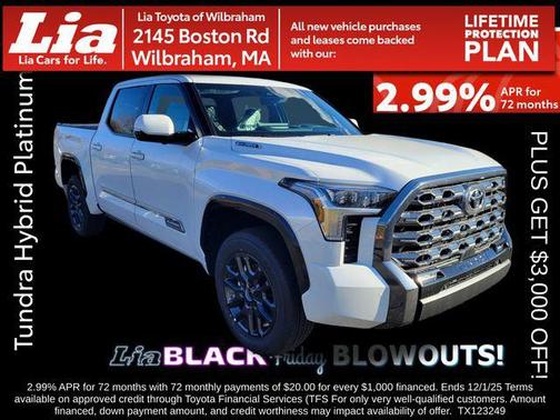 2026 Toyota Tundra Hybrid Platinum