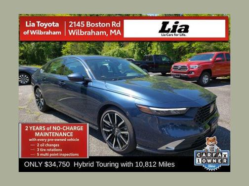 Meteorite Gray Metallic 2024 Honda Accord Hybrid Touring