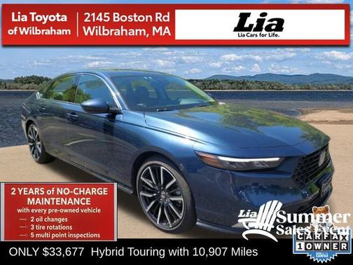 Meteorite Gray Metallic 2024 Honda Accord Hybrid Touring