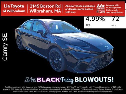 2026 Toyota Camry SE