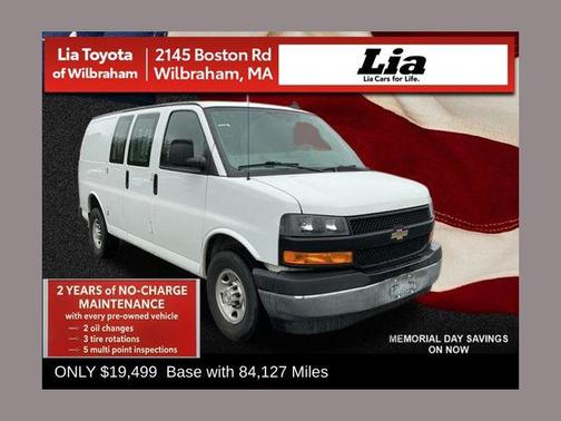 Summit White 2019 Chevrolet Express 2500 Work Van