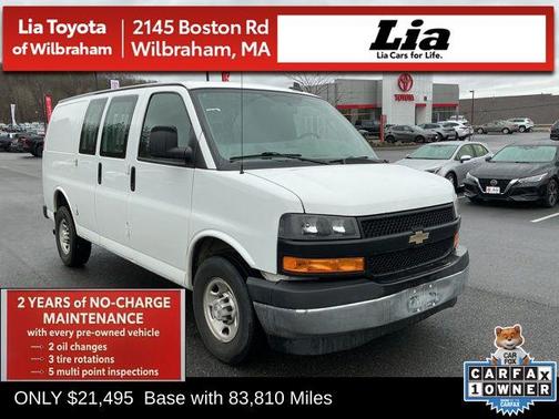 Summit White 2019 Chevrolet Express 2500 Work Van