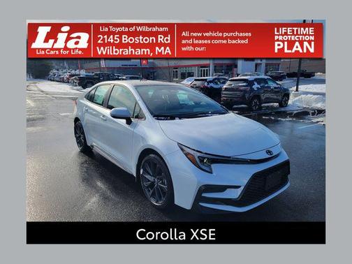 White 2026 Toyota Corolla XSE