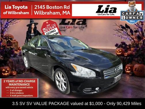 Super Black 2014 Nissan Maxima SV