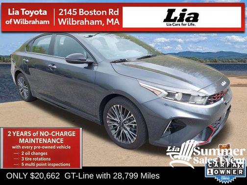 Gravity Gray 2024 Kia Forte GT-Line
