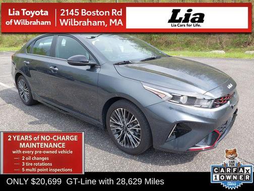 Gravity Gray 2024 Kia Forte GT-Line