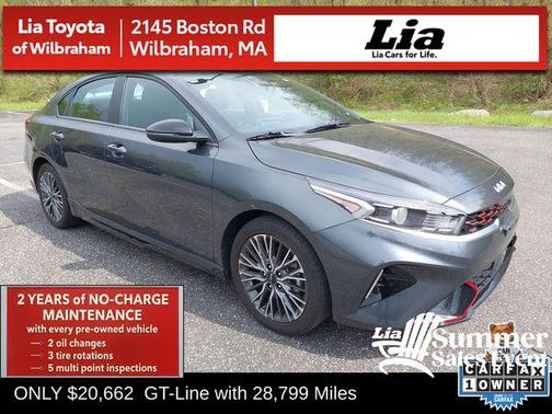 Gravity Gray 2024 Kia Forte GT-Line