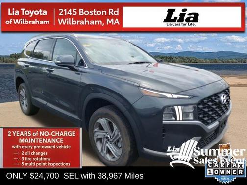 Portofino Gray 2023 Hyundai SANTA FE SEL 2.4
