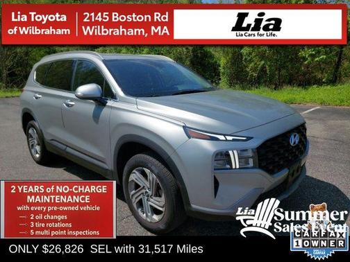 Shimmering Silver 2023 Hyundai SANTA FE SEL 2.4