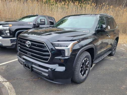 Midnight Black Metallic 2026 Toyota Sequoia SR5
