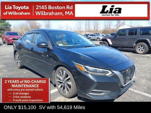Super Black 2020 Nissan Sentra SV