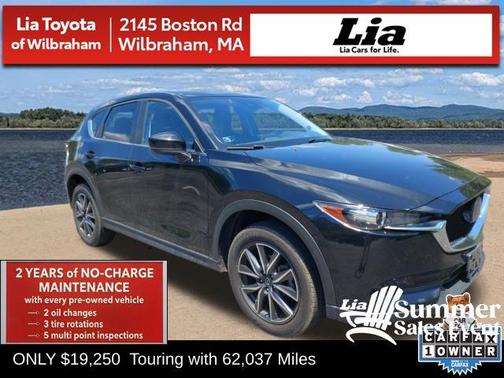 Jet Black Mica 2018 Mazda CX-5 Touring