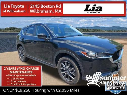 Jet Black Mica 2018 Mazda CX-5 Touring