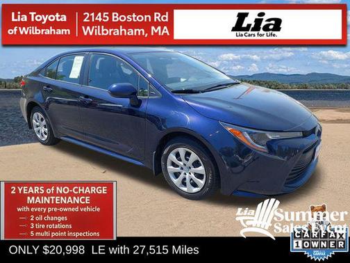 Blueprint 2023 Toyota Corolla LE