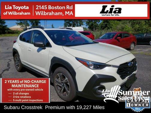 Crystal White Pearl 2024 Subaru Crosstrek Premium