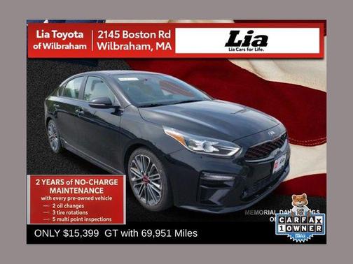 Aurora Black Pearl 2020 Kia Forte GT