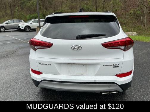 Dazzling White 2018 Hyundai TUCSON Limited