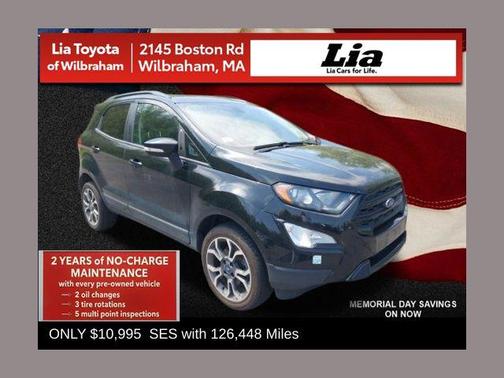 Shadow Black 2020 Ford EcoSport SES