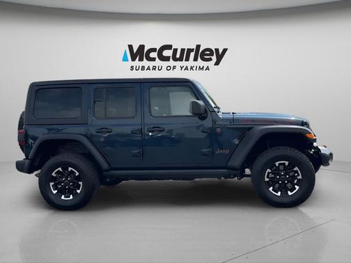 Fathom Blue Pearlcoat 2025 Jeep Wrangler Rubicon