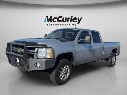 Sheer Silver Metallic 2011 Chevrolet Silverado 3500 LTZ