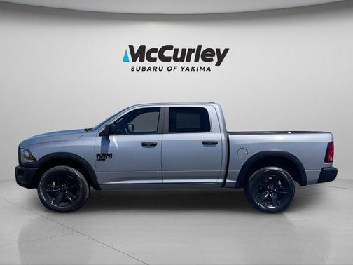 Billet Silver Metallic Clearcoat 2024 RAM 1500 Classic Warlock Crew Cab 4x4 5'7' Box