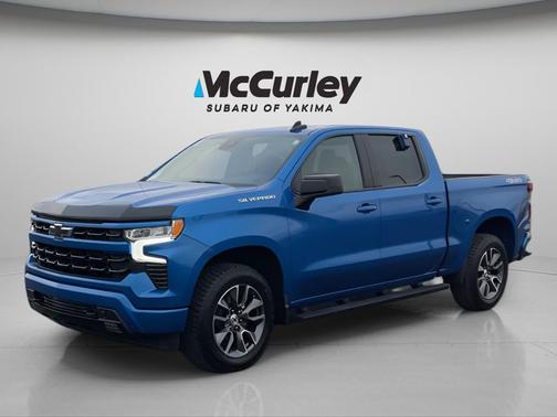 Blue 2023 Chevrolet Silverado 1500 RST