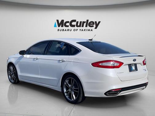 WHITE PLATINUM MET TRI-COAT 2016 Ford Fusion Titanium