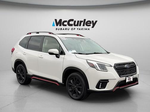 Crystal White Pearl 2022 Subaru Forester Sport
