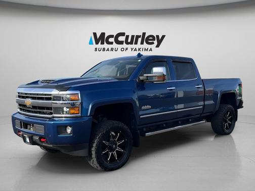 Deep Ocean Blue Metallic 2019 Chevrolet Silverado 3500 High Country