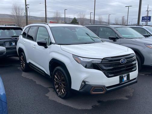 Crystal White Pearl 2026 Subaru Forester Sport