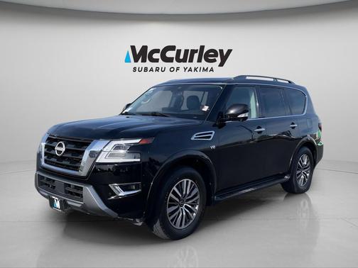 Super Black 2021 Nissan Armada SL 4WD