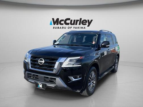 Super Black 2021 Nissan Armada SL 4WD