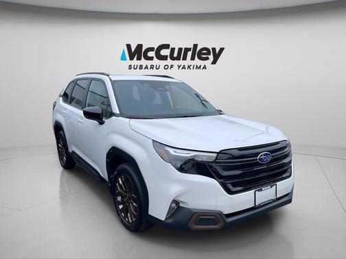 Crystal White Pearl 2026 Subaru Forester Sport