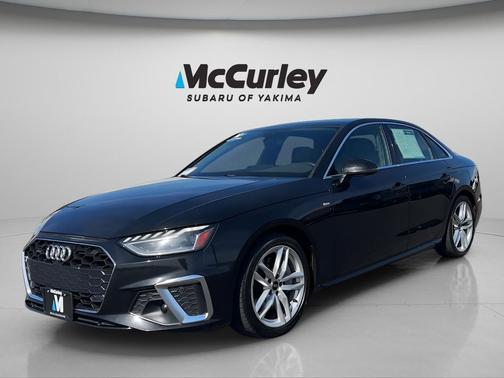 White 2024 Audi A4 45 S line Premium Plus
