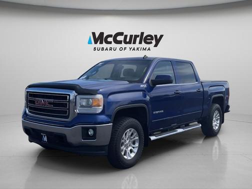 Cobalt Blue Metallic 2014 GMC Sierra 1500 SLE