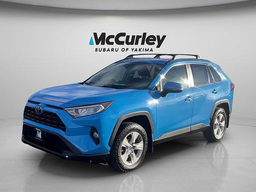 Blue Flame 2019 Toyota RAV4 XLE